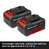 Batterie 18 V 4,0 Ah avec chargeur Power X-Change Starter Kit EINHELL