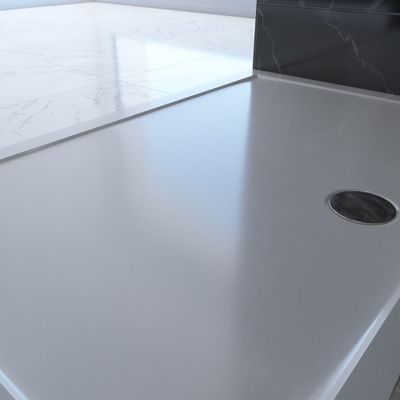 Receveur de douche 80x120 cm acrylique blanc Pure 2 - AURLANE