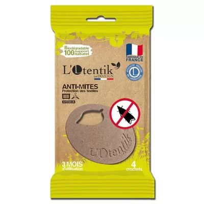Crochet anti mites par 4 L'OTENTIK