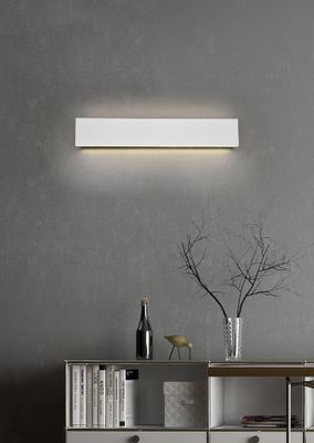 Applique murale CONCHA blanc LED 9 W blanc chaud - TRIO