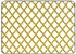 Tôle aluminium anodisé métal déployé or 250 x 500 mm épaisseur 0,8mm CQFD