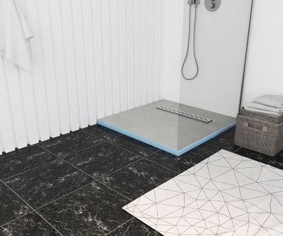 Receveur de douche à carreler 90x90 cm polystyrène - OCEA