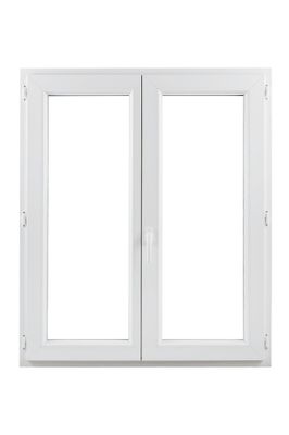 Fenêtre PVC 2 vantaux hauteur 125 x largeur 90 cm