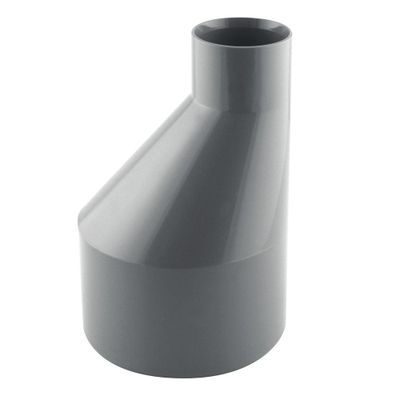 Réduction excentrée PVC évacuation mâle/femelle Ø100x40 - FITT