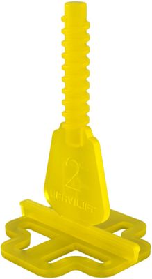 Croisillons de carrelage autonivelants en I 2 mm jaune sachet de 100 PAVILIFT