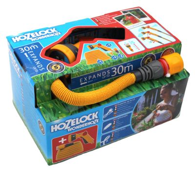 Tuyau extensible 30m avec pistolet multispray HOZELOCK