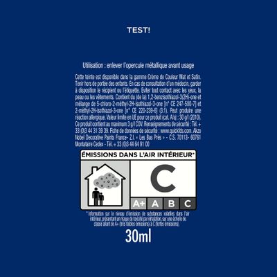 Testeur couleur Béton 30 ml - DULUX VALENTINE