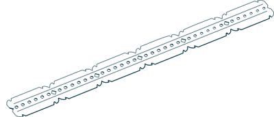 Suspente modulaire - L.600 mm - boîte de 50 - ATOUT PRO