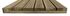 Dalle pin rainurée traitée autoclave vert - 44 x 500 x 500 mm - HENRY TIMBER