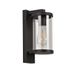 Applique extérieur E27 Lenny noir IP44 60W - COREP