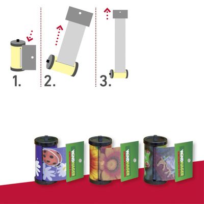 Rubans à mouches roll up par 3 -WINDHAGER