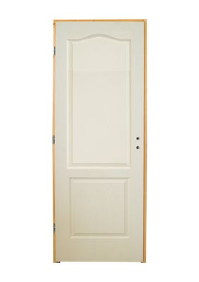 Bloc-porte postformé prépeint 2 panneaux H.204 x l.63 cm poussant droit SMIS
