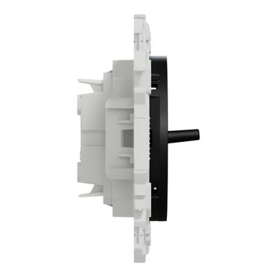 Interrupteur va-et-vient ou poussoir à levier Odace 2025 noir - SCHNEIDER ELECTRIC