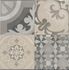Carrelage sol intérieur effet carreaux ciment gris/beige CEMENTINA ép 7 mm 34x34 cm 1,62m²/pqt IMSO