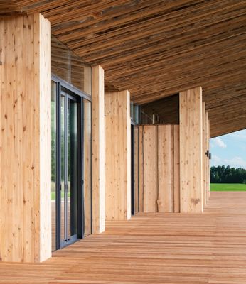 Lame de terrasse rainurée douglas - 27 x 145 x 3000 mm - HENRY TIMBER