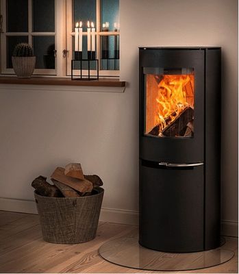 Poêle hybride à bois 7kW et granulés 6.8 kW Aduro H2 ADURO