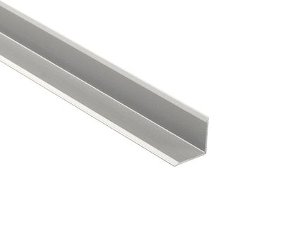 Profil de recouvrement argent - longueur 2600 mm - GROSFILLEX