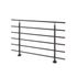 Garde-corps sol Pure Black en kit L.1m50 SOGEM