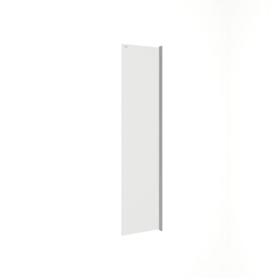 Déflecteur pivotant 40x200 cm profilé chrome verre transparente 8 mm Signature - OCEA