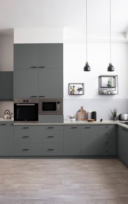 Peinture de rénovation pour cuisine ardoise finition satinée 2L - V33