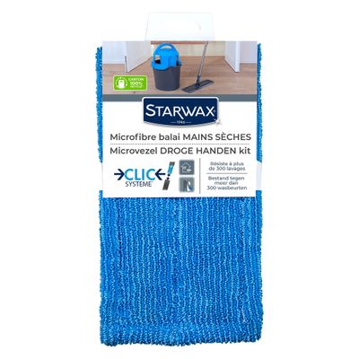 Microfibre kit balai mains sèches X1 STARWAX