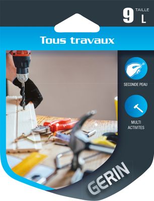 Gants tous travaux grande dextérité Taille 8 GERIN