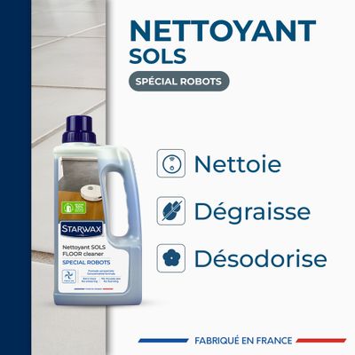 Nettoyant sols spécial robot 1 L STARWAX