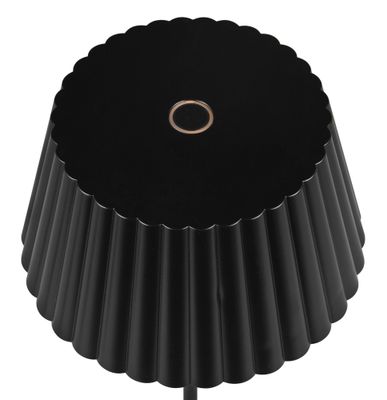 Lampe à poser extérieur rechargeable LED Suarez noir IP44 200 lumens blanc chaud - REALITY