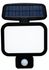 Projecteur LED extérieur solaire détecteur de mouvements 8W blanc neutre IP44 500 lumens noir - EKINOX ARLUX