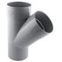 Culotte PVC évacuation 45° mâle/femelle Ø125 - FITT