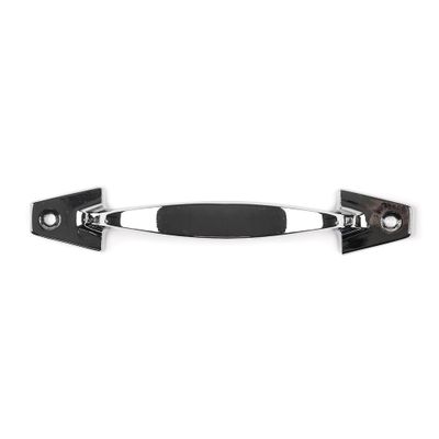 Poignée de meuble chromé zamak entraxe 130 mm REI