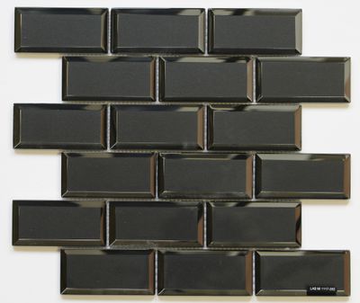Mosaïque murale intérieur gris verre OLIVIA 30 x 30 cm vendu à l'unité SAS MAT INTER