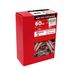 Chevilles MX 6 x 37 mm par 40  avec vis TR 4 x 45 mm RED HEAD