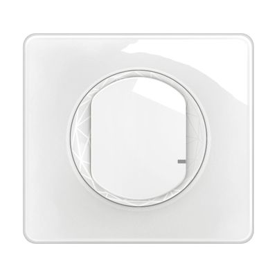 Commande connectée sans fil + plaque Blanc - Céliane with Netatmo LEGRAND