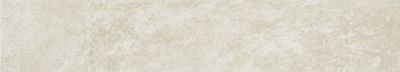 Plinthe carrelage de sol intérieur beige BÉTON 8 x 34 cm PAREFEUILLE