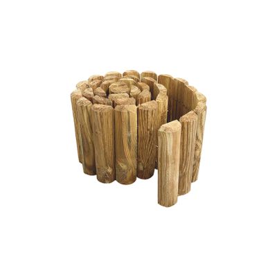 Bordure de jardin verticale pin traité autoclave - 65 x 300 x 2000 mm - DEBARGE