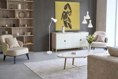 Lampadaire E27 Enzo blanc 10W - REALITY