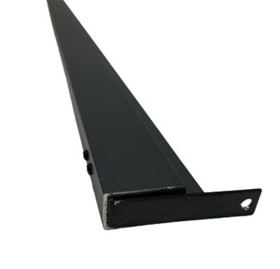 Kit rails alu anthracite pour panneau brise vue Element - 23 x 86 x 1760 mm - OLG