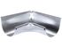 Angle intérieur zinc dév.33 pour gouttière EDILIANS