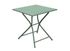 Table de jardin pliante GUERIDON aluminium amande 70 x 70 cm, Livraison à domicile incluse - PROLOISIRS