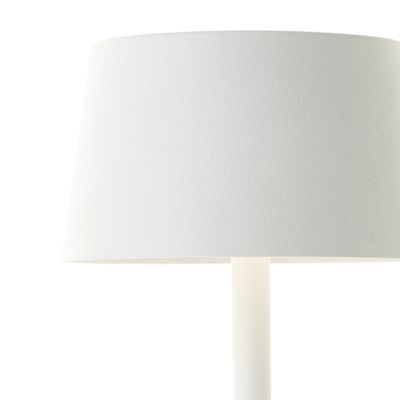 Lampe à poser extérieur rechargeable LED Jona blanc IP44 170 lumens blanc chaud - BRILLIANT