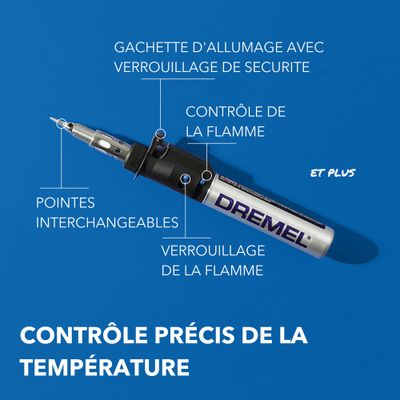 Fer à souder au butane VersaTip 2000-6 - DREMEL