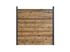 Panneau bois occultant en pin traité autoclave Evolu H 21 Ekla Klassic - 32 x 1760 x 1800 mm - DEBARGE