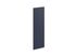 Porte pour colonne de cuisine Lotus bleu marine mat 130 x 40 cm OFITRES