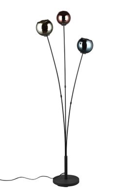 Lampadaire E14 Sheldon verre multicolore  3x10W - REALITY