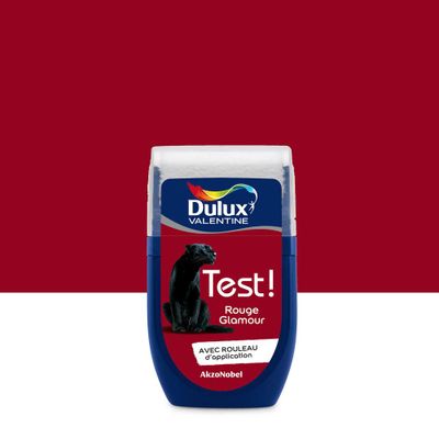 Testeur rouge glamour 30 mL - DULUX VALENTINE