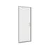 Porte de douche pivotante 70x185 cm profilé chrome verre transparent 4 mm Primera - OCEA
