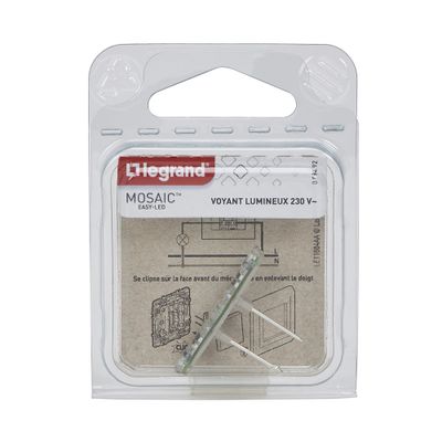 Voyant lumineux pour interrupteur ou poussoir - Mosaic LEGRAND