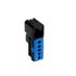 Bornier neutre bleu 5 trous - DEBFLEX