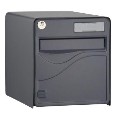 Boîte aux lettres Baltic 2 portes anthracite BURG-WÄCHTER